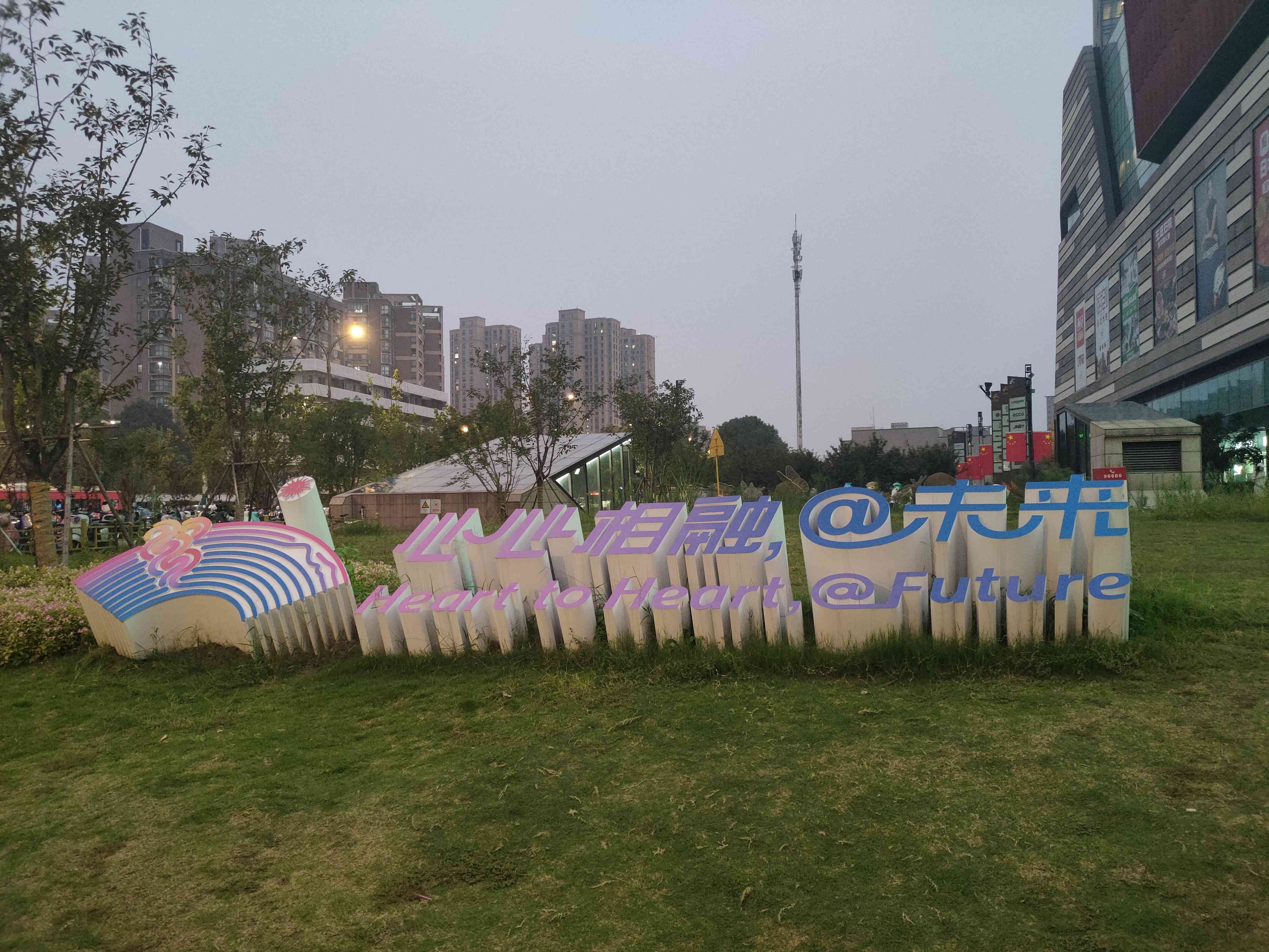 信息技术中心：陈肖蒙《杭城处处迎亚运》